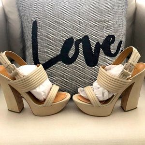 LAMB OFF WHITE SANDLES